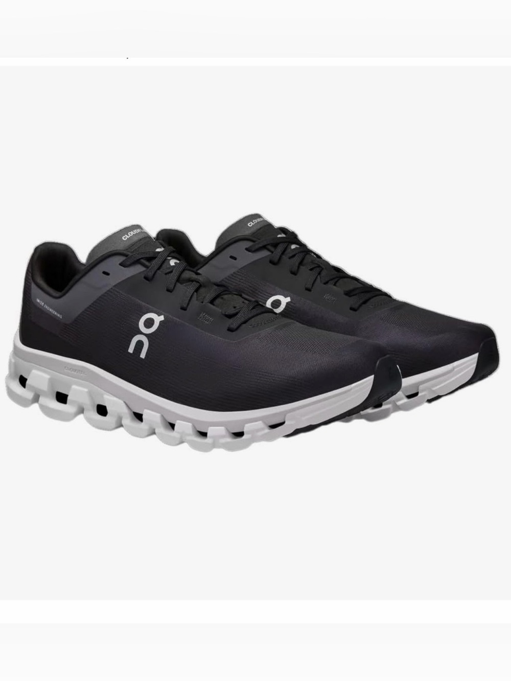 On Cloud flow 4, Women's black/white Sneakers